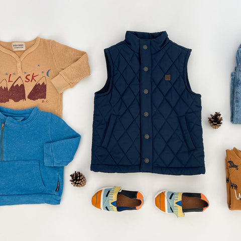 Kids clothes for outdoor activities