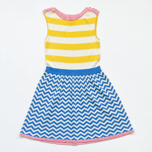 blue midi casual dress Denim Belted Midi Dress S main image 1